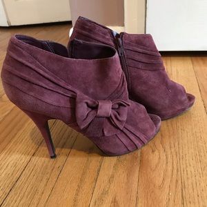 Aldo bow booties